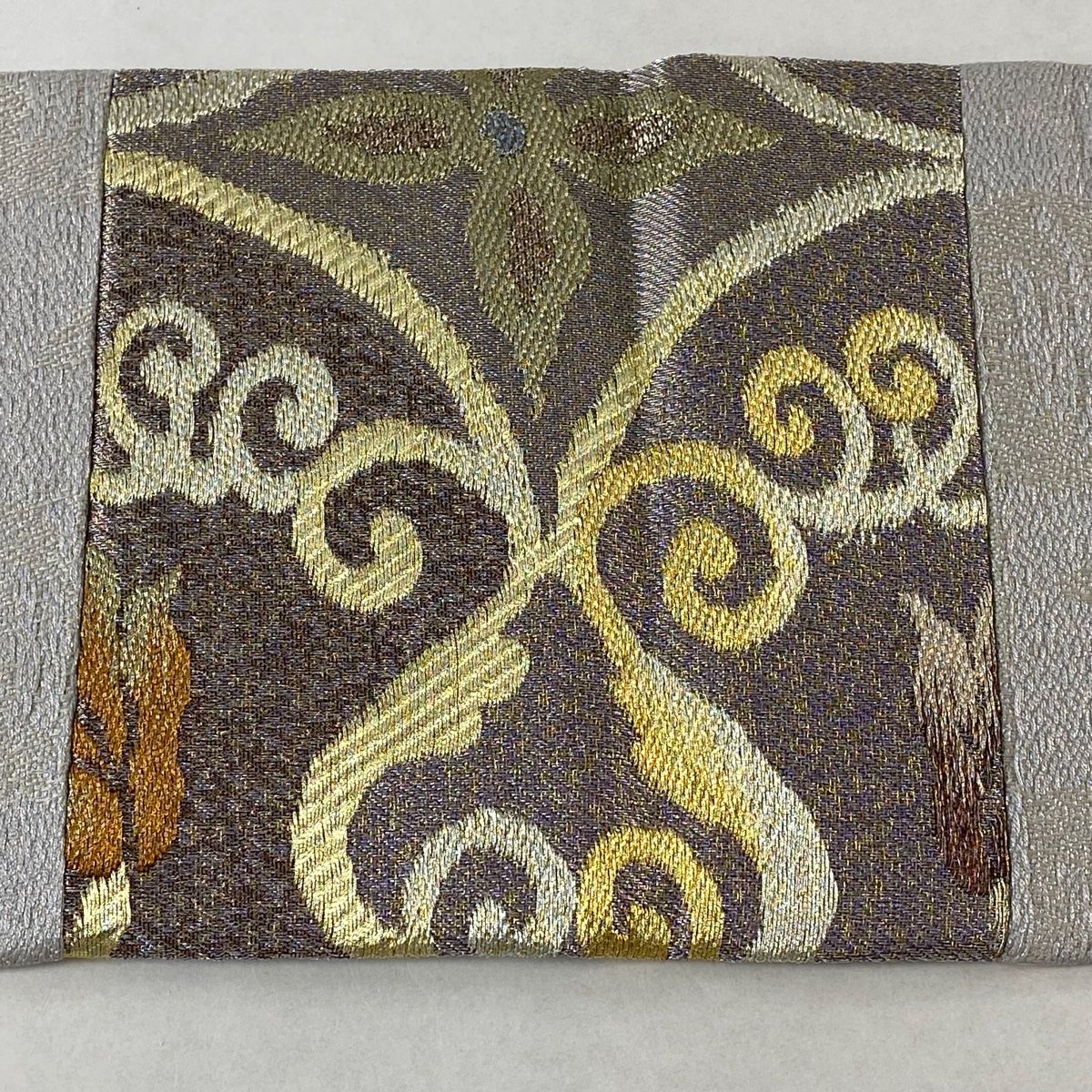 極上 逸品』葡萄唐草 正絹 名古屋帯 【公式通販】