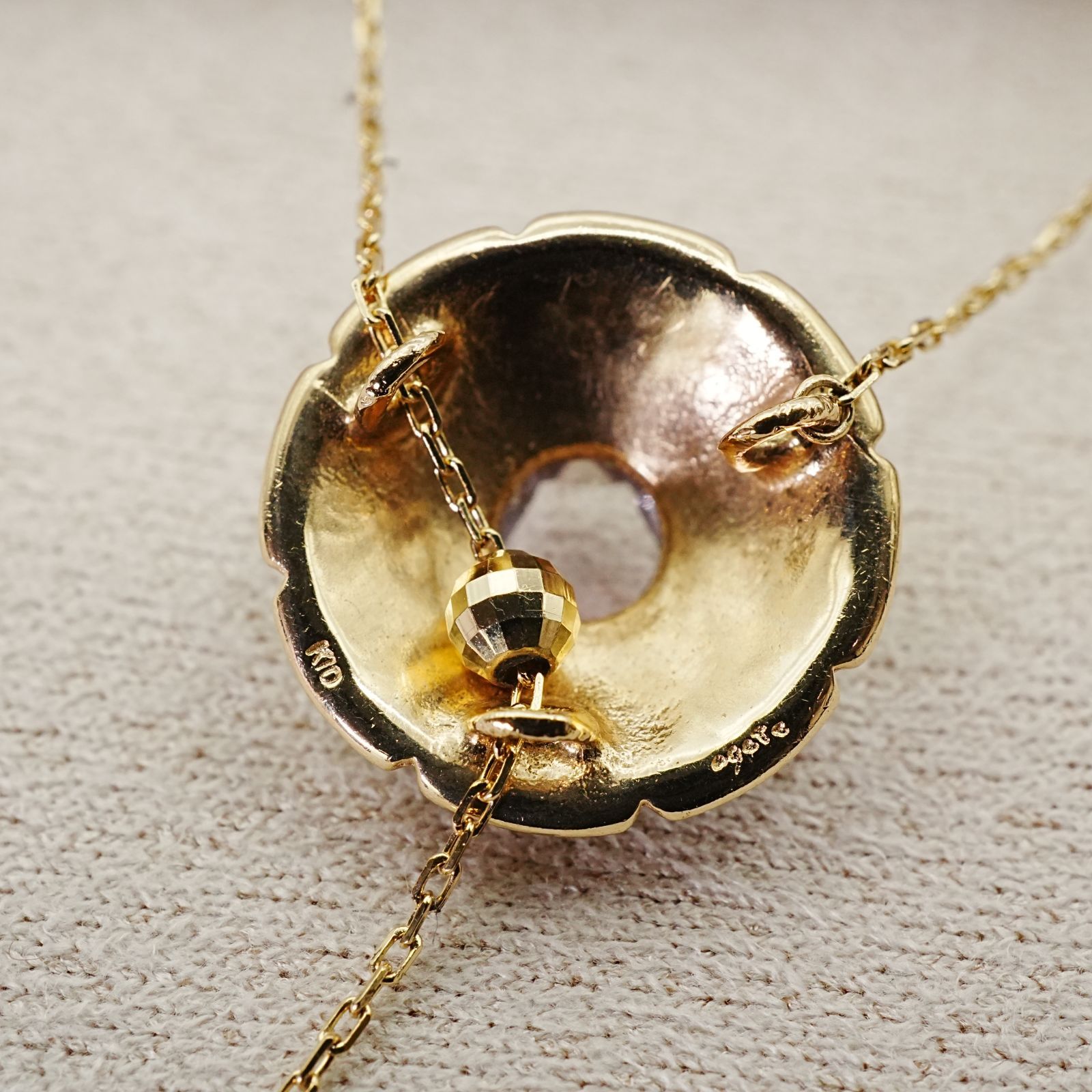 Y字 ネックレス