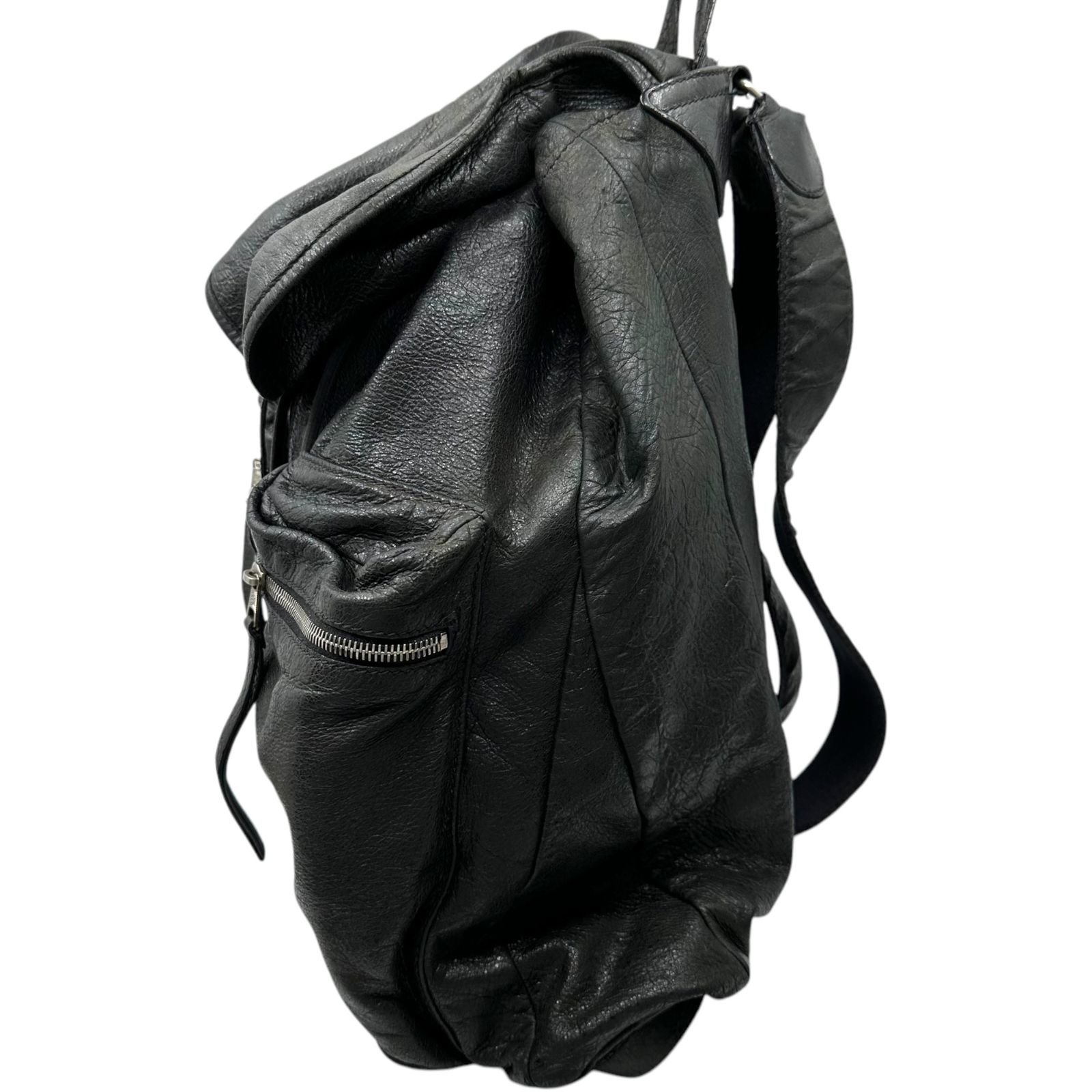 BALENCIAGA(バレンシアガ) W pocket lamb leather backpack W