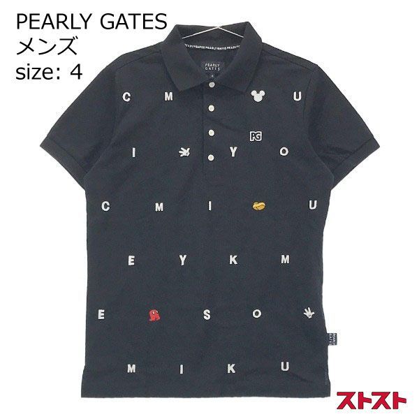 PEARLY GATES パーリーゲイツ 2021年モデル×ミッキー 半袖ポロシャツ 4 