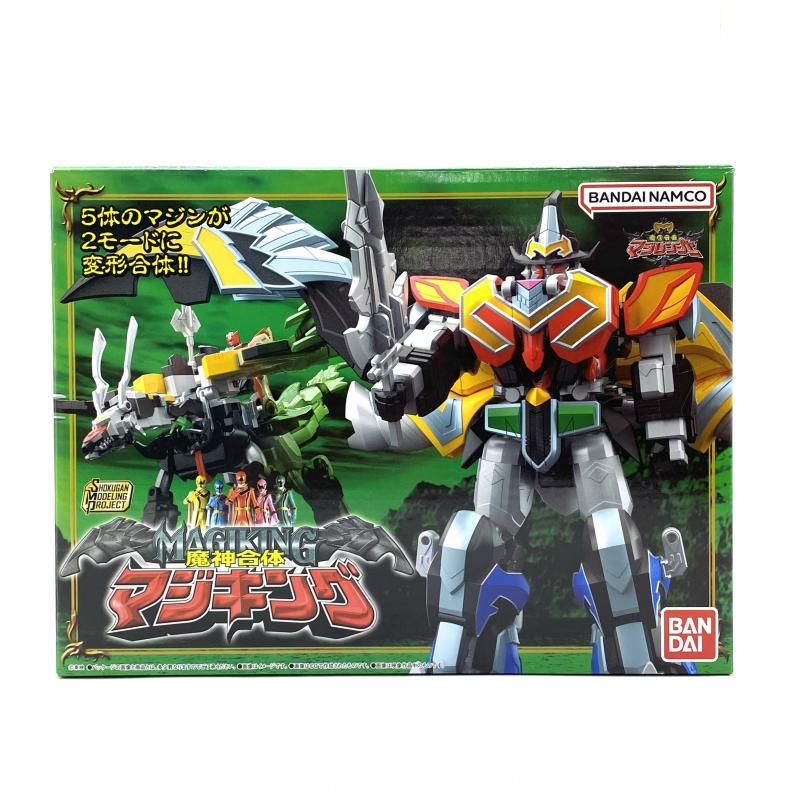 【 未開封 】 SMP 魔神合体 マジキング マジレンジャー プラモデル 中古】【開封】SMP 魔法戦隊マジレンジャー 魔神合体 マジキング