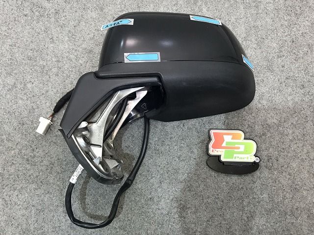 ノート E12/HE12/NE12/SNE12 純正 前期 左ドアミラー 5線 2037 5001 スーパーブラック カラーNo.KH3 日産(114499)