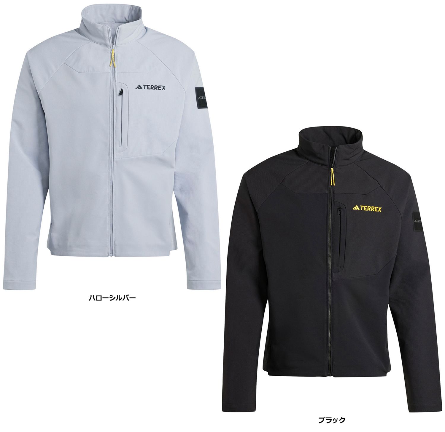 アディダス adidas アウトドア ナショナル ジオグラフィック ソフトシェルジャケット JRS09 IX7919 ハローシルバー