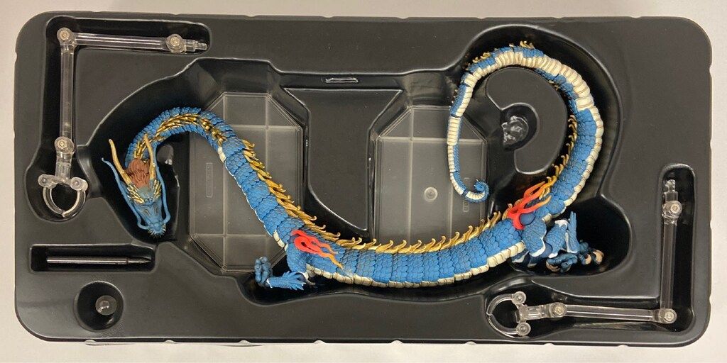 海洋堂 タケヤ式自在置物/KT ストア Project 龍 着彩 【連長版】 KT