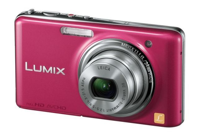 パナソニック デジタルカメラ LUMIX FX77 グラマラスピンク DMC