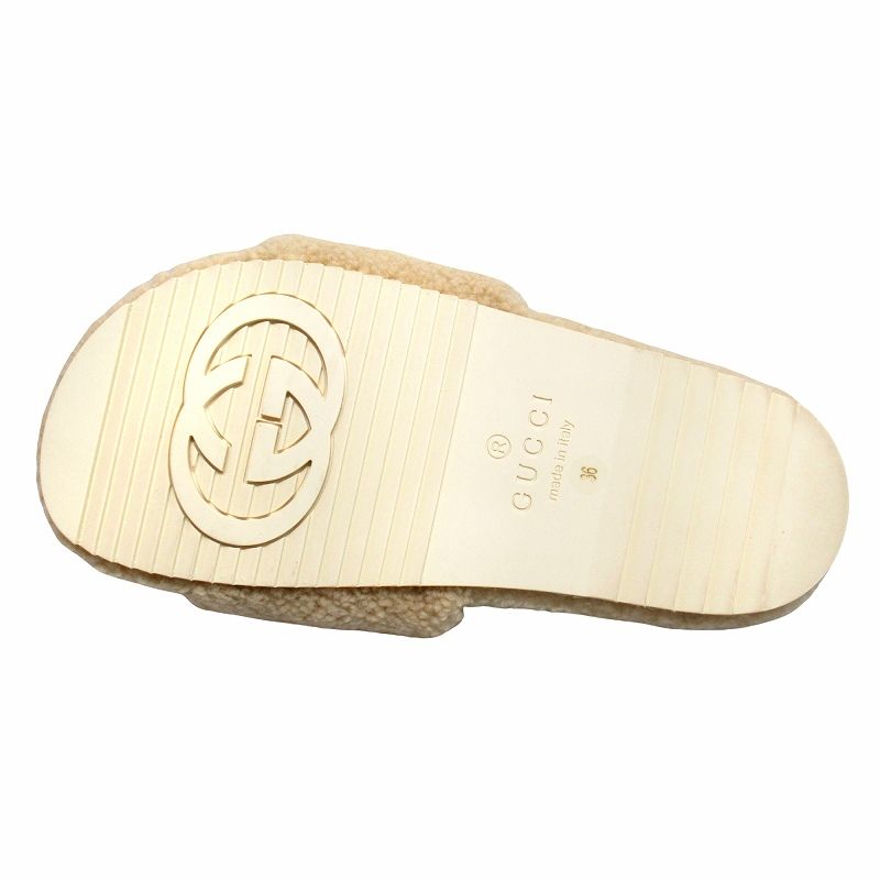 未使用 グッチ × ザノースフェイス GUCCI × THE NORTH FACE ムートン  