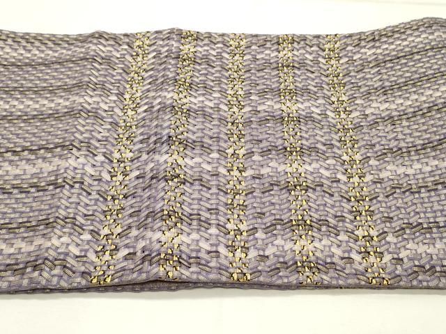 平和屋着物○ひなや工房 くむ・あむ・おる 伊豆蔵明彦 組織 太鼓柄袋帯