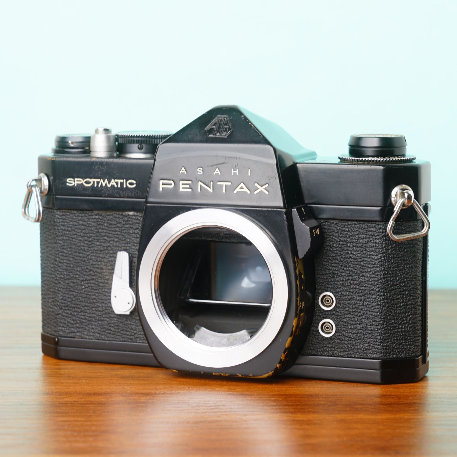 完動品◎ペンタックスSP ブラック ボディ フィルムカメラ 35