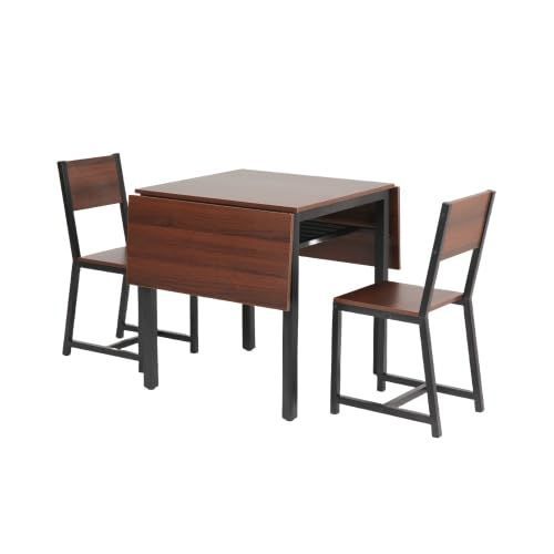 新着商品 食卓 折りたたみテーブル ダイニング3点セット 3点セット チェア2脚 2人用 コンパクトサイズ 無垢材 ダイニングセット 木目調 オーエスジェイ OSJ おしゃれ