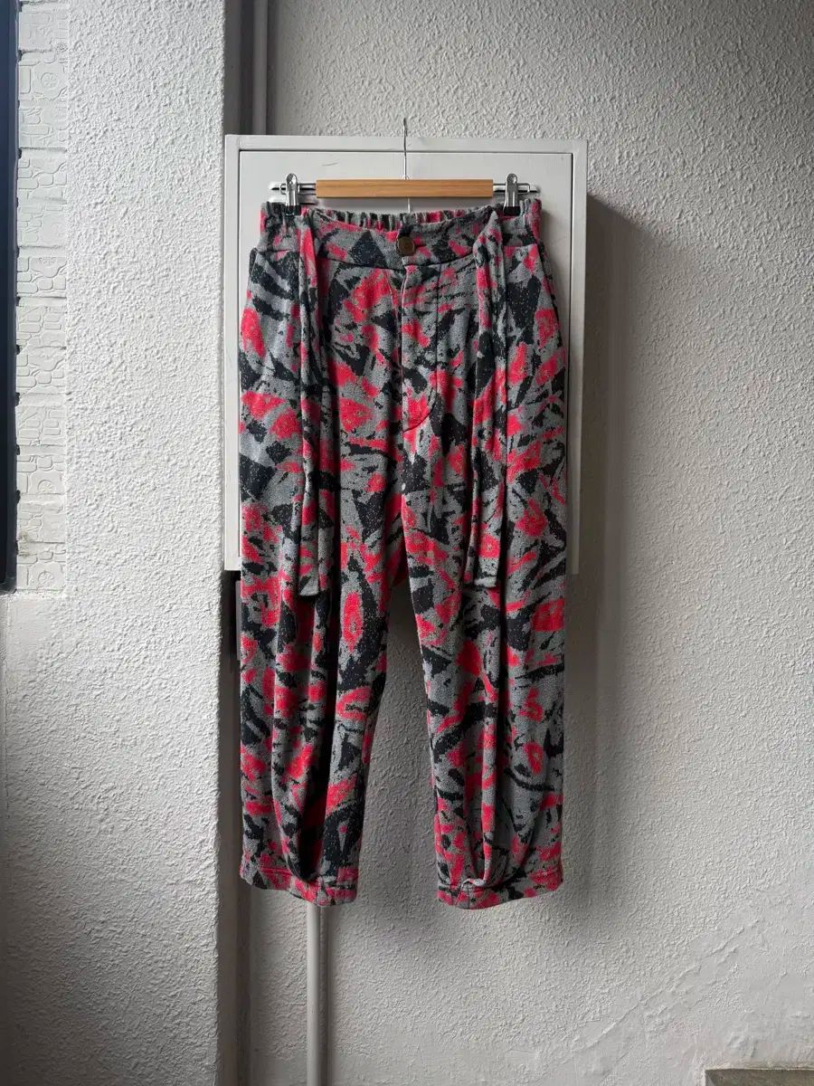 BLACK COMME des GARCONS 花柄 サルエル バルーンパンツ 送料無料