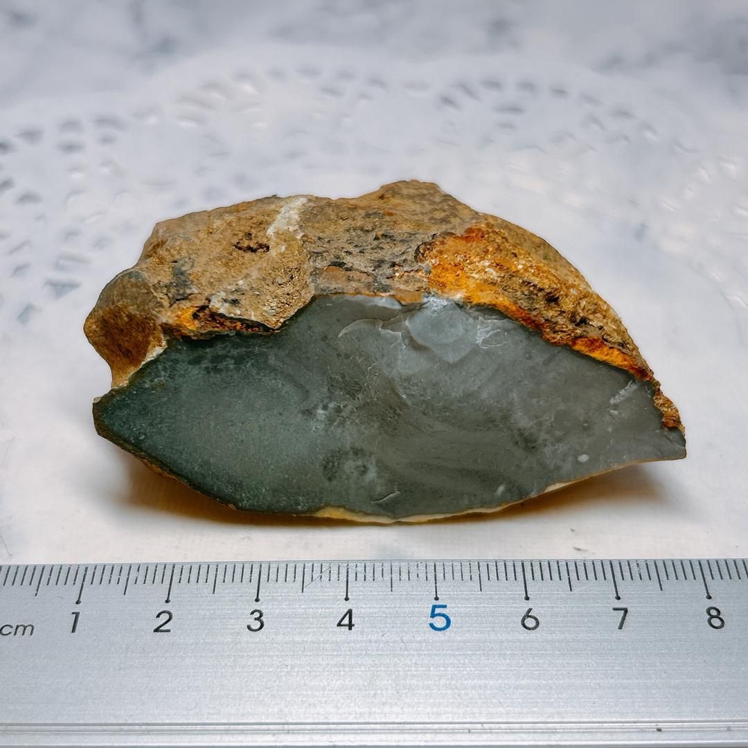 パワーストーン　天然石　原石　クロムカルセドニー　112g　No.175 パワーストーン 天然石 原石 クロムカルセドニー 112g No.175