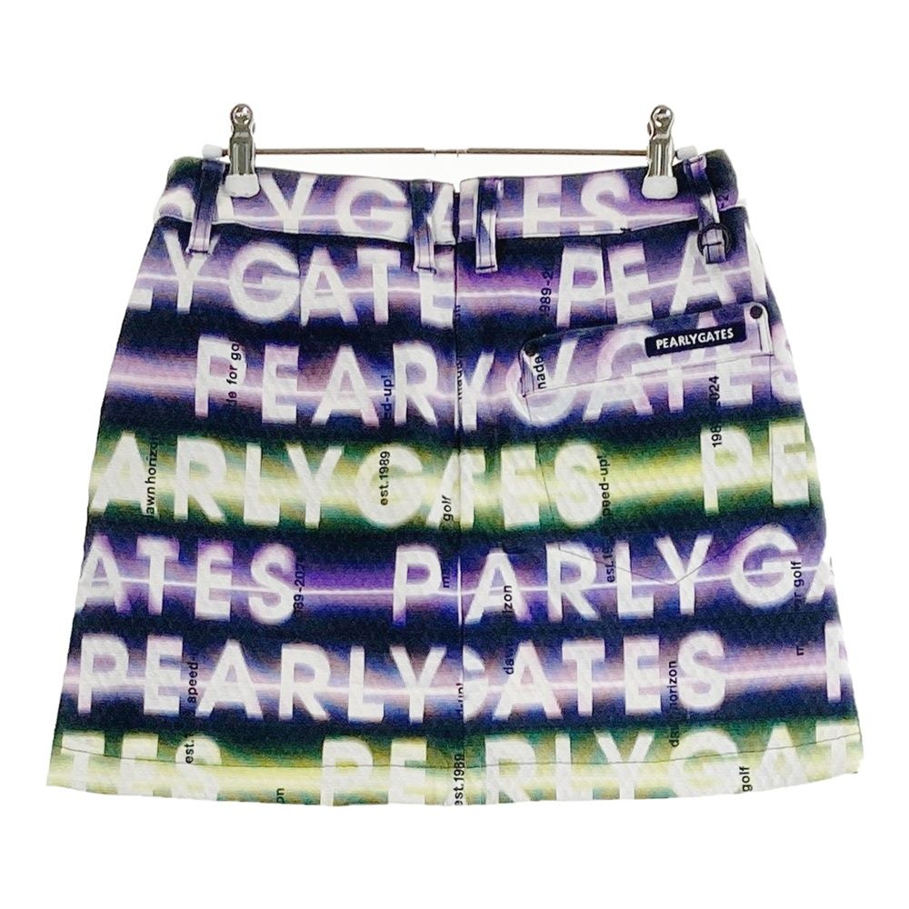 新品！PEARLY GATES 紫色 スカートサイズ00 サイズ：0 PEARLY