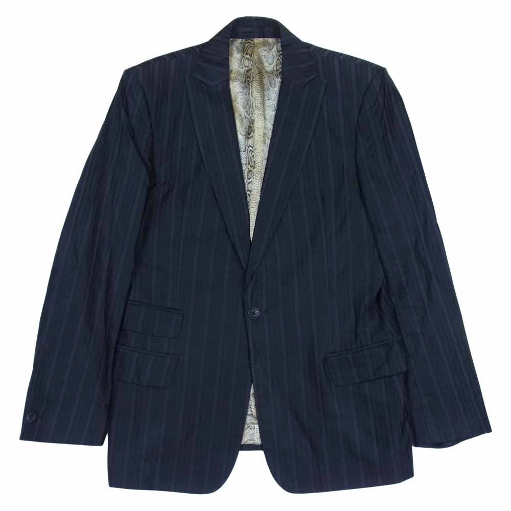 Just Cavalli テーラードジャケット Just Cavalli ジャストカヴァリ ストライプ 1B テーラード
