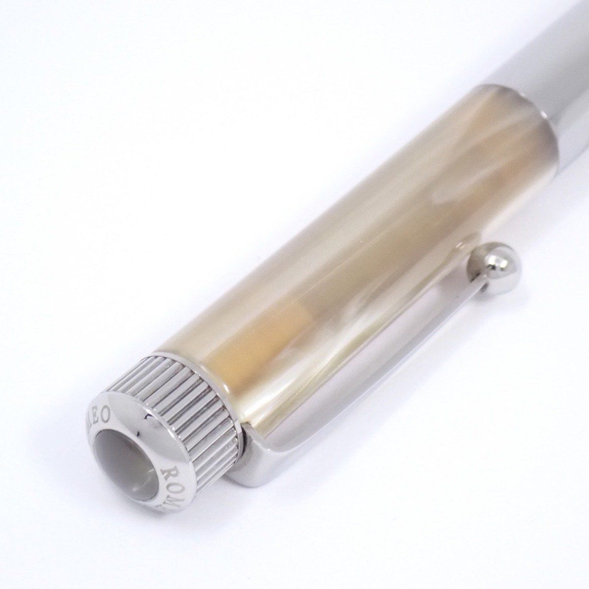 ロメオNo.3 イタリアンベージュ 細軸 ボールペン ROMEO No．3 ボールペン 細軸（ファインブラッシュ