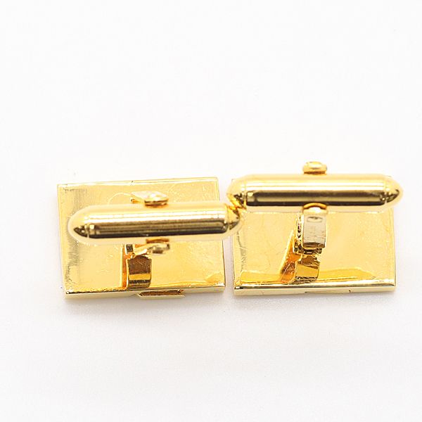 美品❗️Christian Dior ゴールドカフス　正規保管箱付き 箱付 良品 クリスチャンディオール ピンバッジ カフスセット