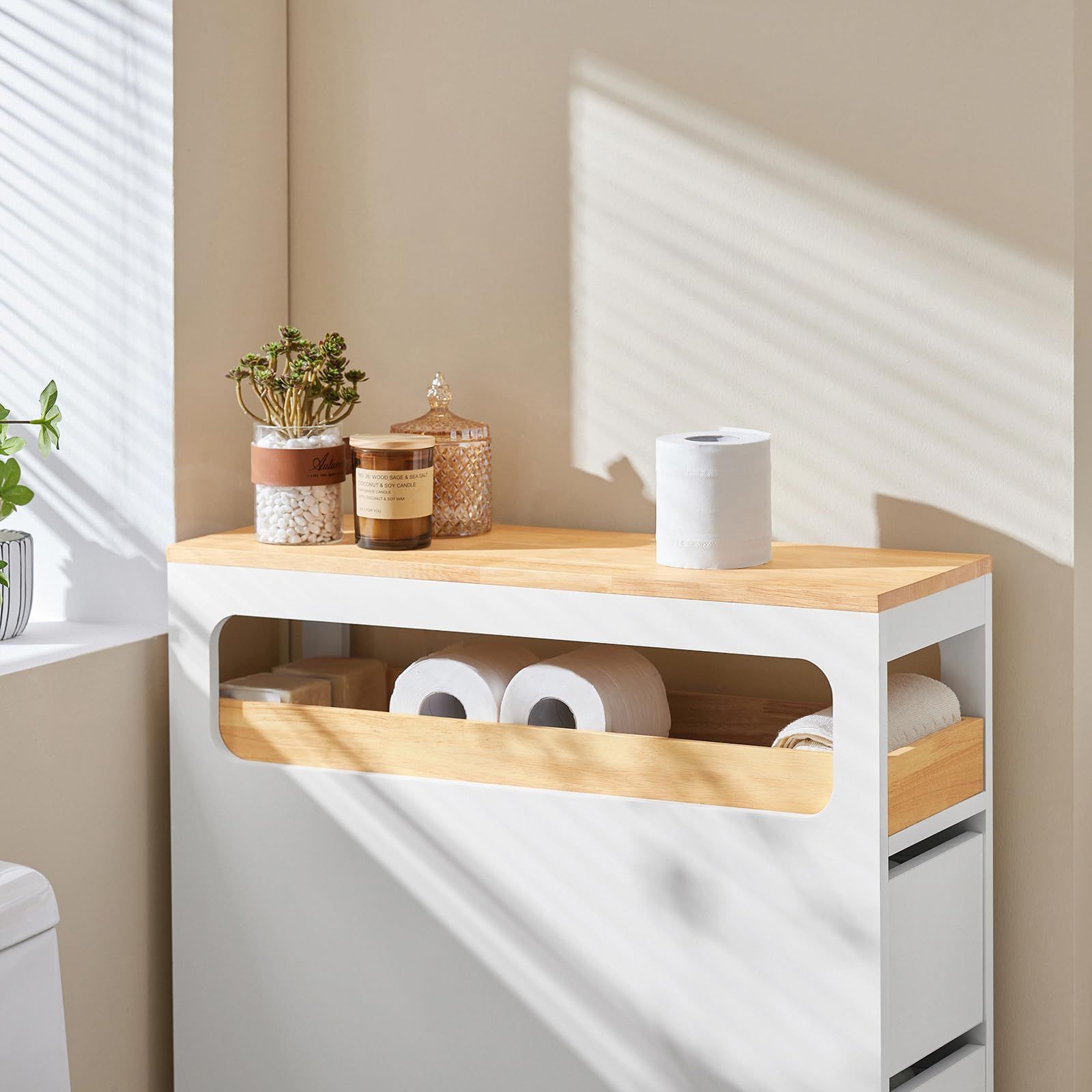 美しい木目の天然木ワイドチェスト 3段 幅117cm Loarシリーズ 日本製・完成 