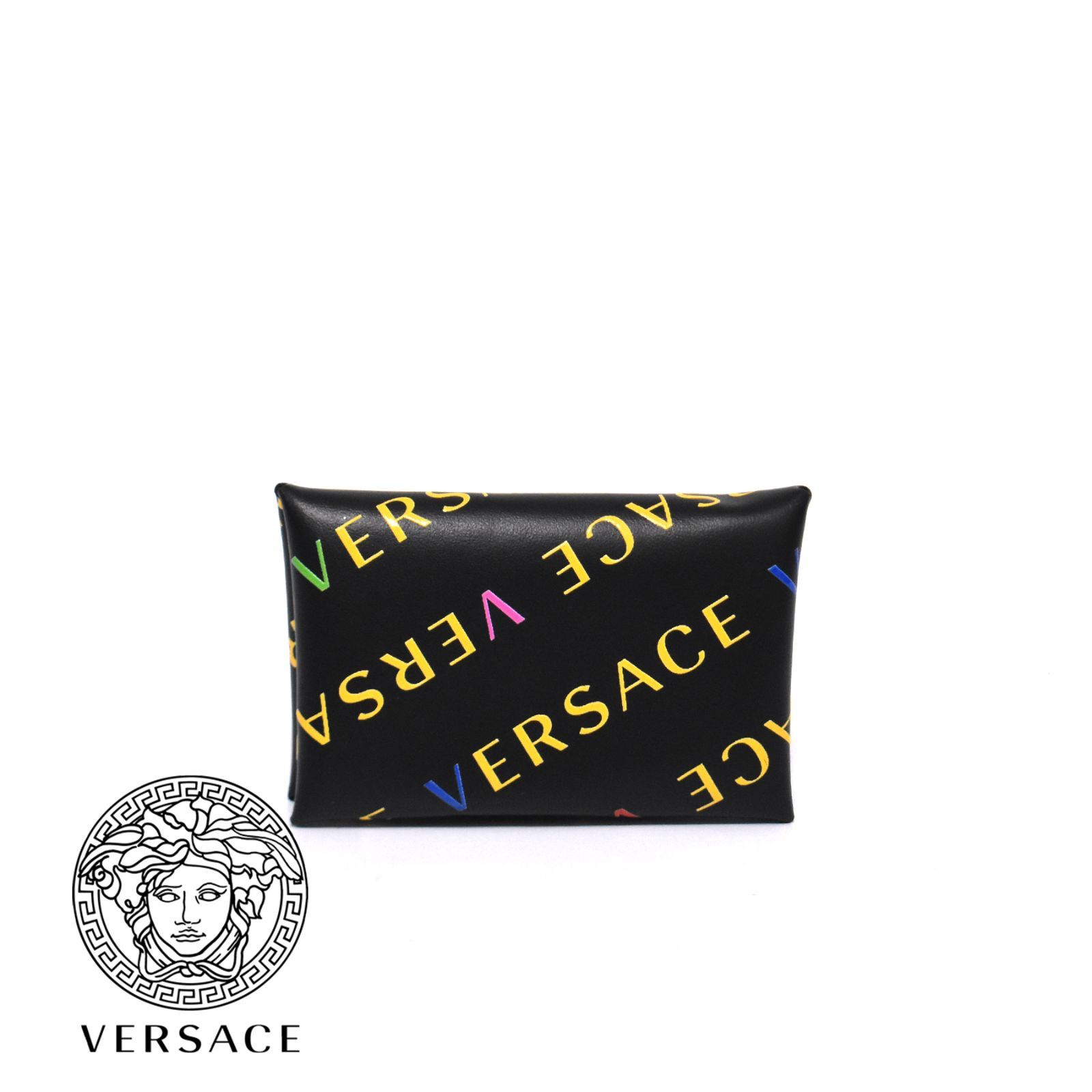 VERSACE FLUO ロゴ コインケース カードケース メンズ - MISH メルカリ