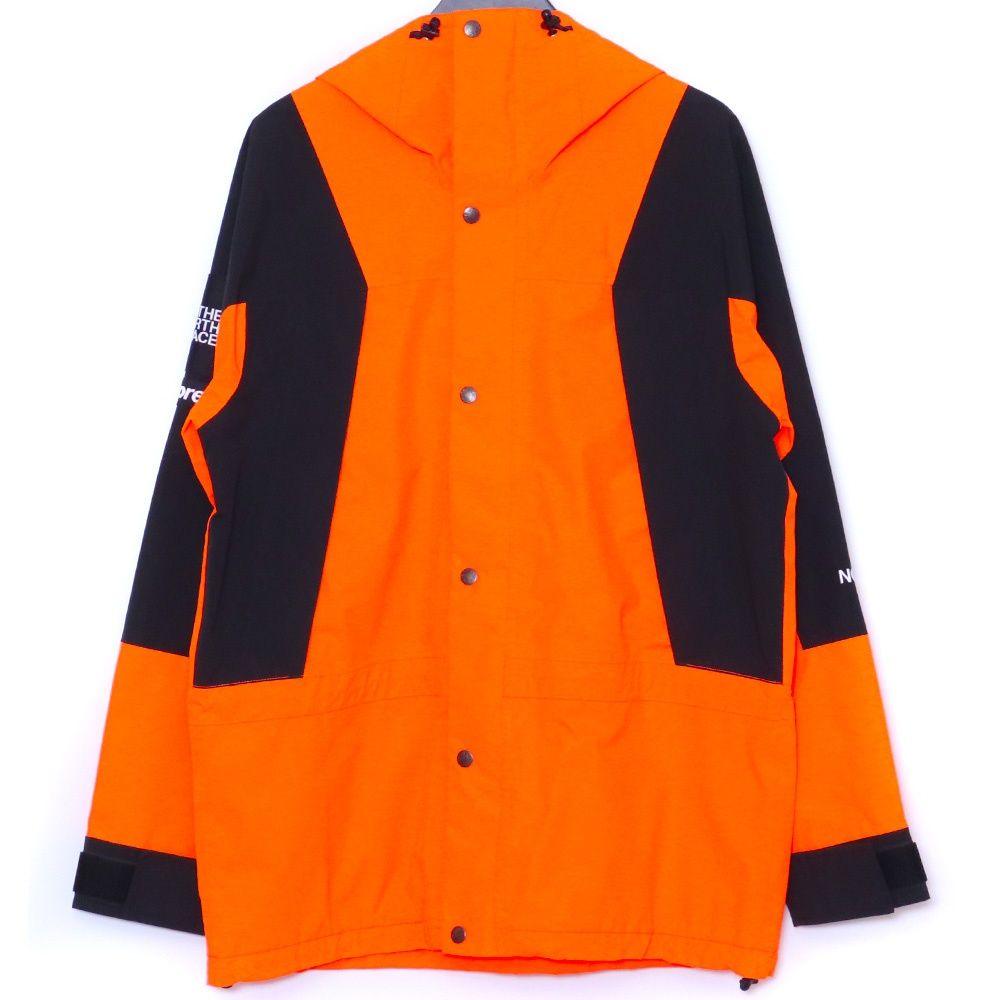 SUPREME × THE NORTH FACE マウンテンライトジャケット Mサイズ オレンジ NP51601I