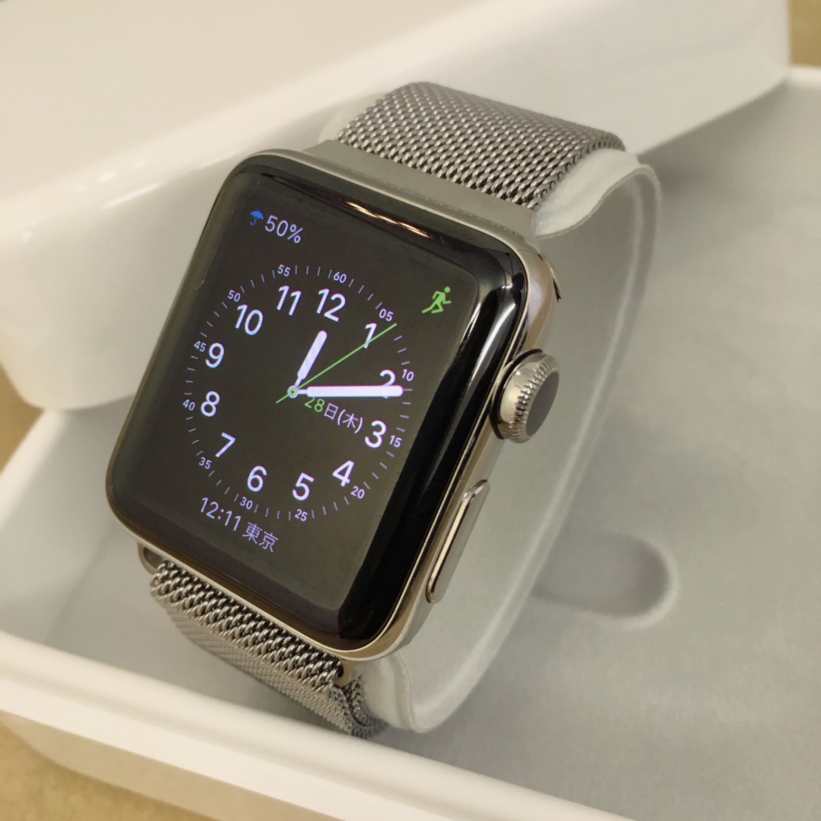 Apple Watch 38mm ステンレス - スマートウォッチ専門店-AB電機