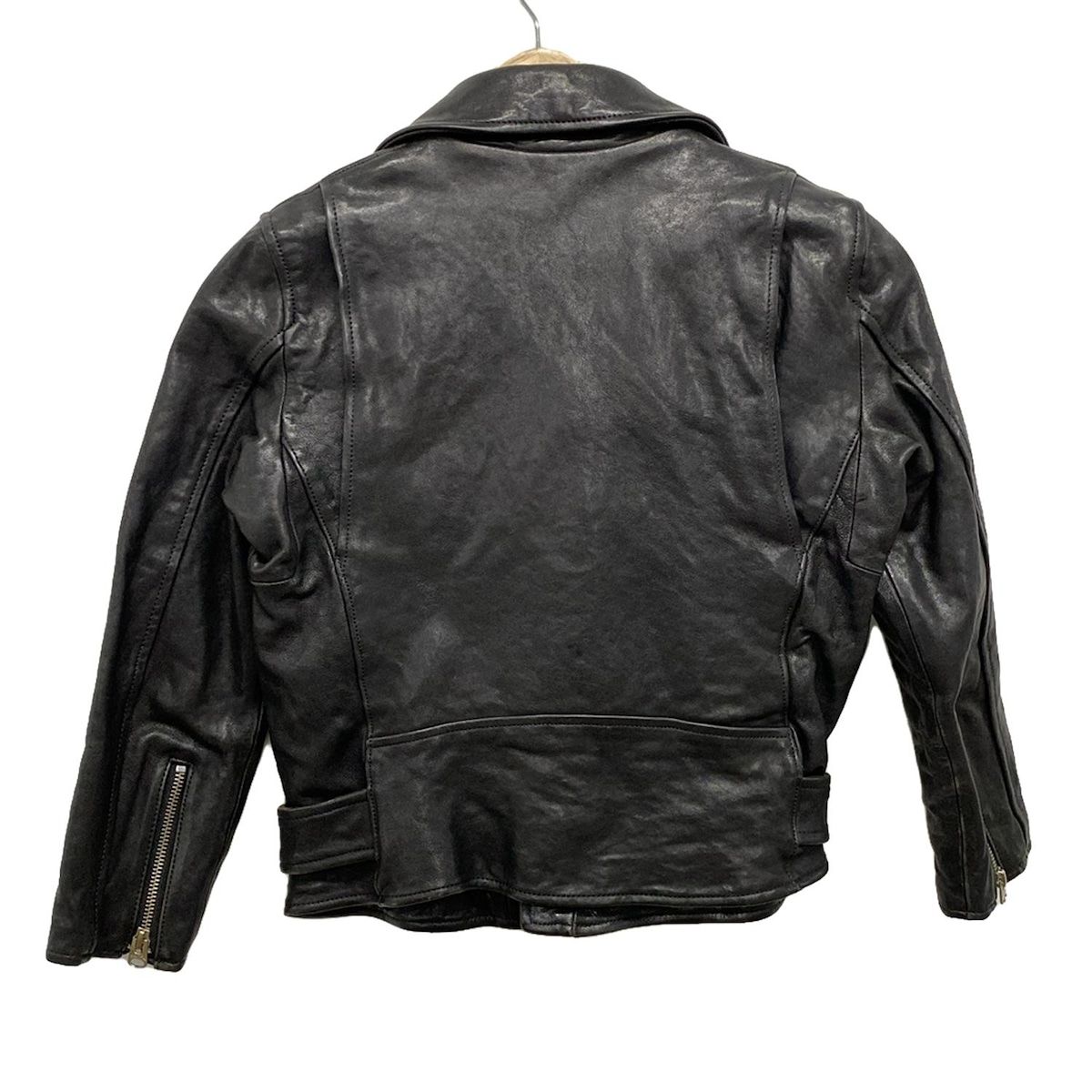 beautifulpeople ビューティフルピープル ライダースジャケット サイズ130 レディース - 黒 長袖 レザー 秋 冬