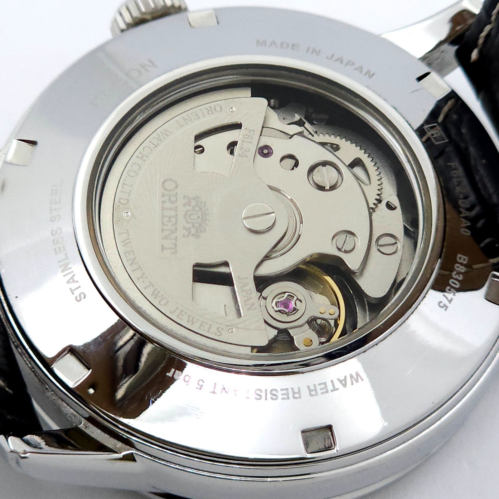 ORIENT オリエント サン&ムーン F6L2-UAA0 自動巻 動作品 裏スケ 