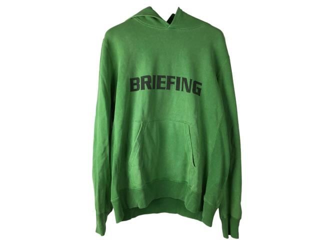 Briefing ブリーフィング　パーカー Lサイズ　深緑 ゴルフウェア】BRIEFING(ブリーフィング) パーカー L