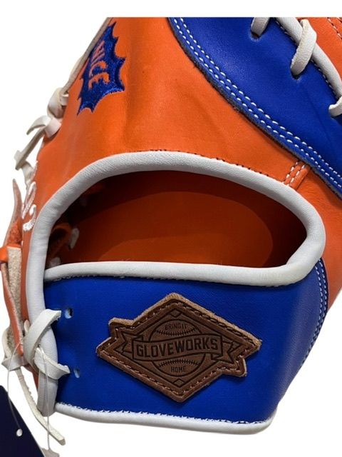 other - GLOVE WORKS × KEBOZ ファーストミット ブルー オレンジ グラブワークス GLOVE WORKS × ケボズ KEBOZ FIRST BASE MITT
