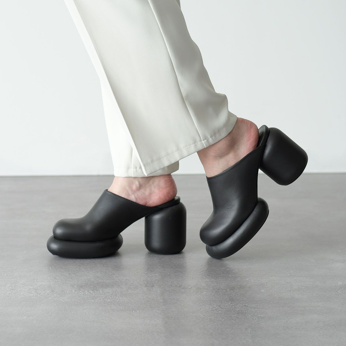 JILSANDER サンダル ブロックヒール J15WP0040 P10269 レディース 