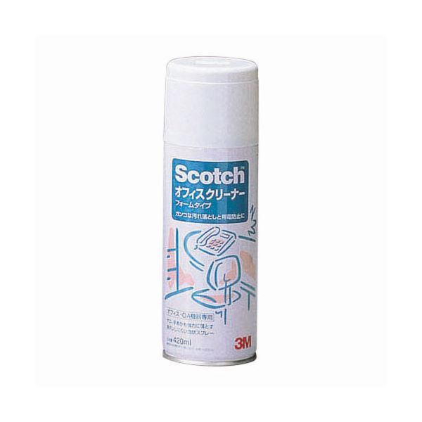 3M スコッチオフィスクリーナー フォームタイプ 420ml OC-420 1セット 10個