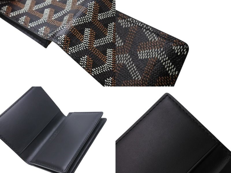 極美品 GOYARD ゴヤール マルゼルブ カードケース ブラウン