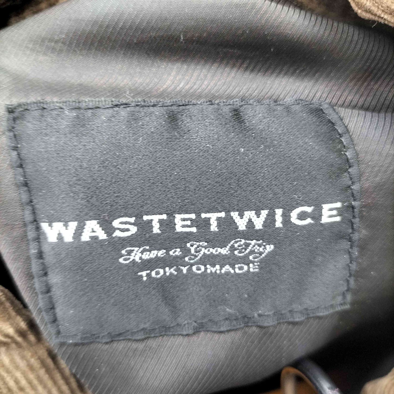 ウエストトゥワイス WASTE TWICE オイルドジャケット メンズ 2 - メルカリ