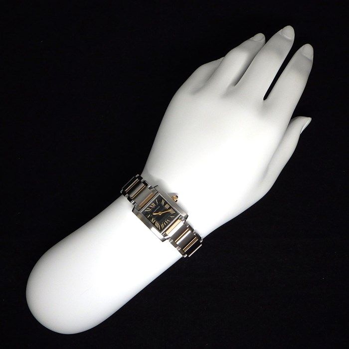 カルティエ Cartier 腕時計 タンク フランセーズ SM W5010001 ローマ  