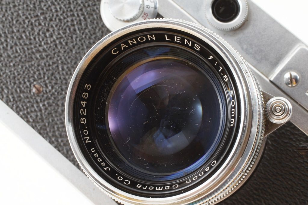 国内外の人気集結！ キヤノン Canon 美品 II レンジ 50/1.8 キヤノンレンズ D(2D)型 フィルムカメラ