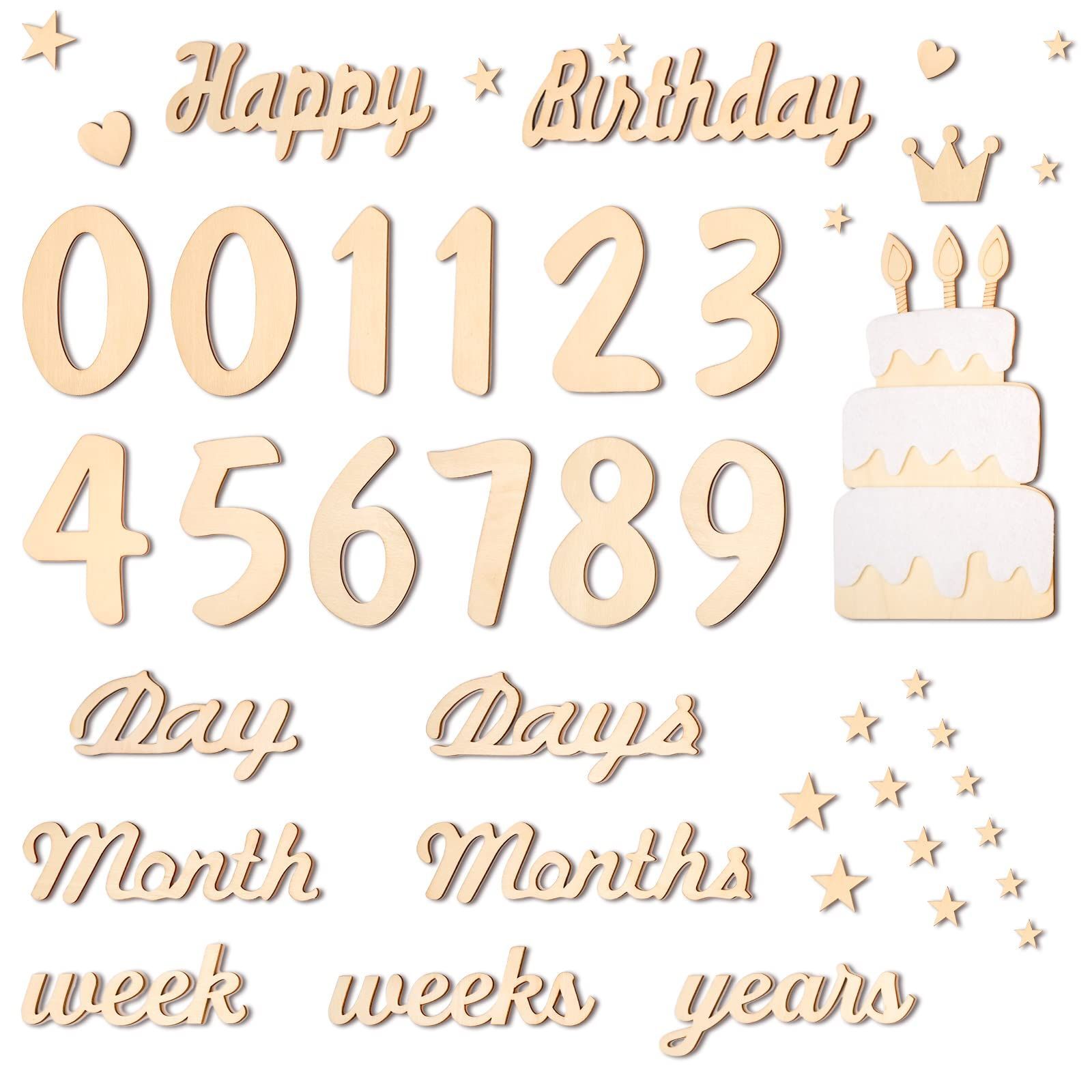 寝相アート 月齢カード 写真道具 小物 撮影アイテム ニューボーンフォト 記念日フォト 新生児 長持ち 成長記録に ベビーマンスリーカッド 赤ちゃん セット 出産祝い マンスリーカード 男の子 天然木製 女の子 月齢フォト 再利用 Oae