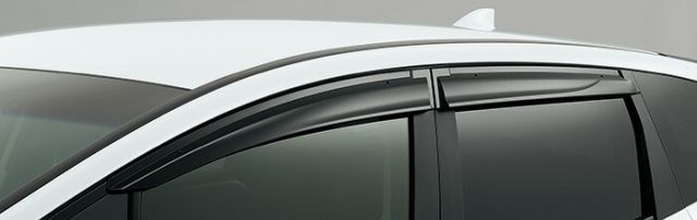 HONDA ホンダ JADE ジェイド ホンダ純正 ドアバイザー（フロント・リア用/左右4枚セット） 2015.5～次モデル | ドア バイザー 雨 雨よけ 後付け 取り付け 交換 部品 パーツ ポイント消化