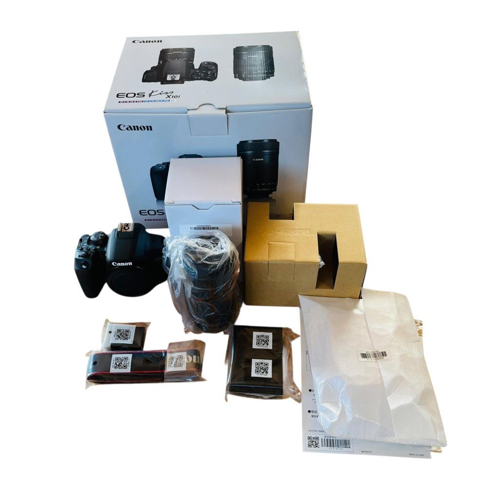 Canon デジタル一眼レフカメラ EOS Kiss X10i ダブルズームキット EOSKISSX10I-WKIT