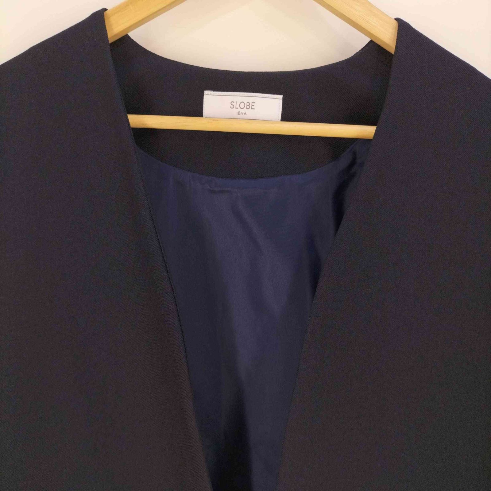 スローブイエナ SLOBE IENA Vネックプルオーバージャケット