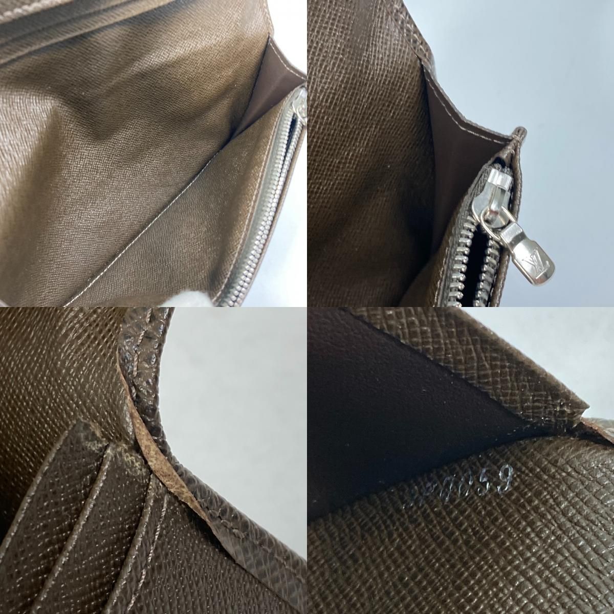 LOUIS VUITTON ルイヴィトン 長財布 ポルトフォイユ ブラザ