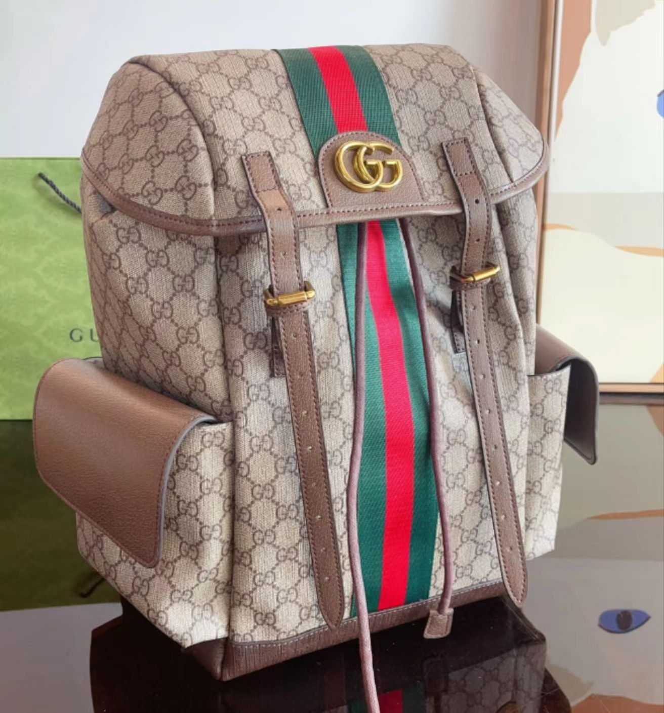 美品☆ GUCCI リュック オフィディア GG オフィディア　スモール　リュック