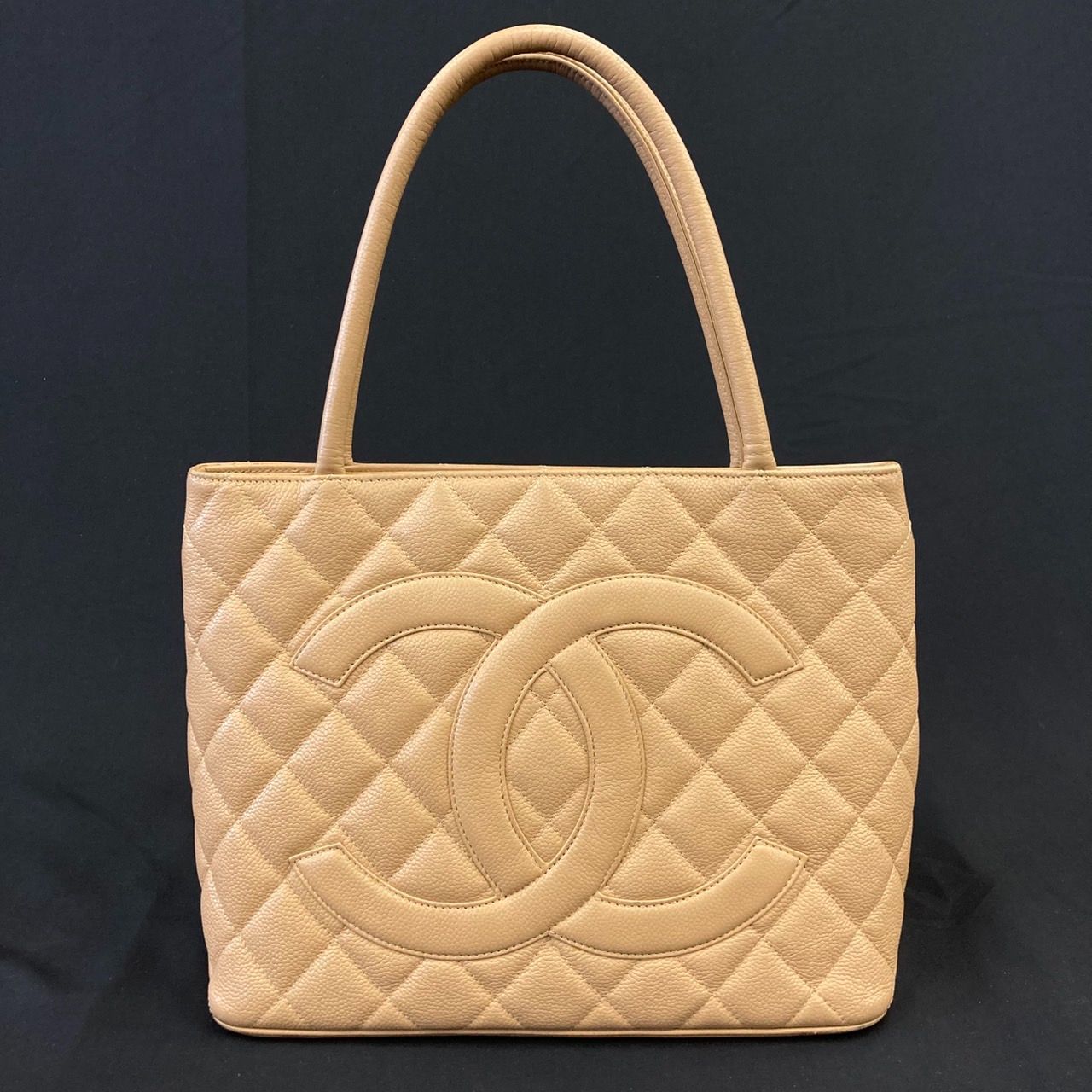 25駅/C016129-1/TK60000/X052-14/ CHANEL シャネル 復刻トート