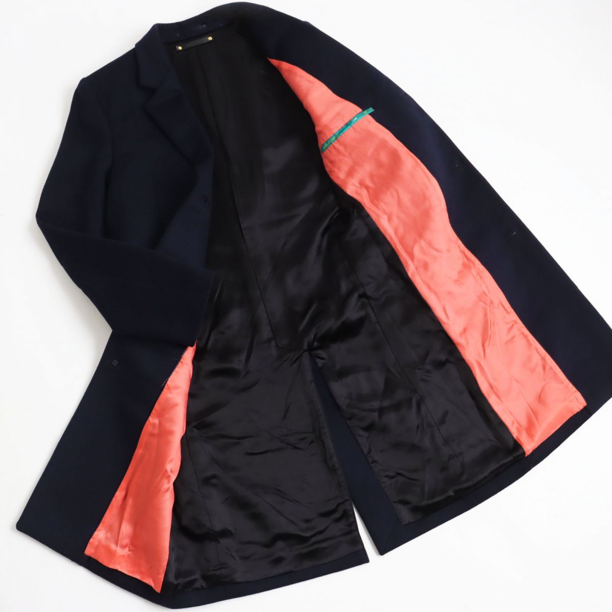 極美品○Paul Smith ポールスミス ウール100％ チェスターコート