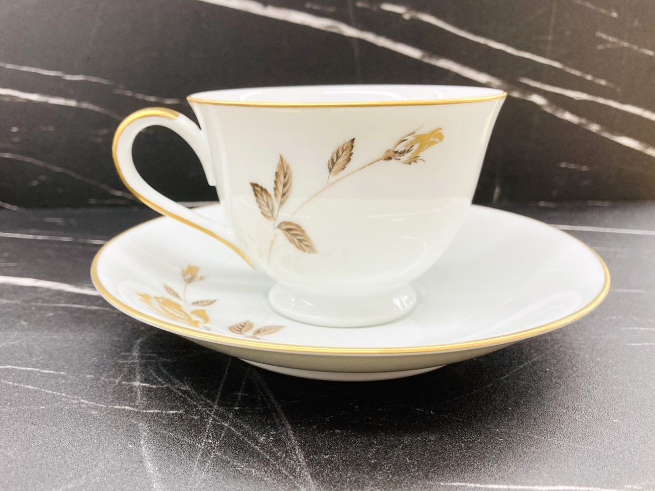 【レガストック川崎本店】【希少未使用品】OLD Noritake オールドノリタケ ROSEWIN 薔薇 金彩 ティーセット 希少品 old Noritake オールドノリタケ ROSEWIN 薔薇 金彩 ティー