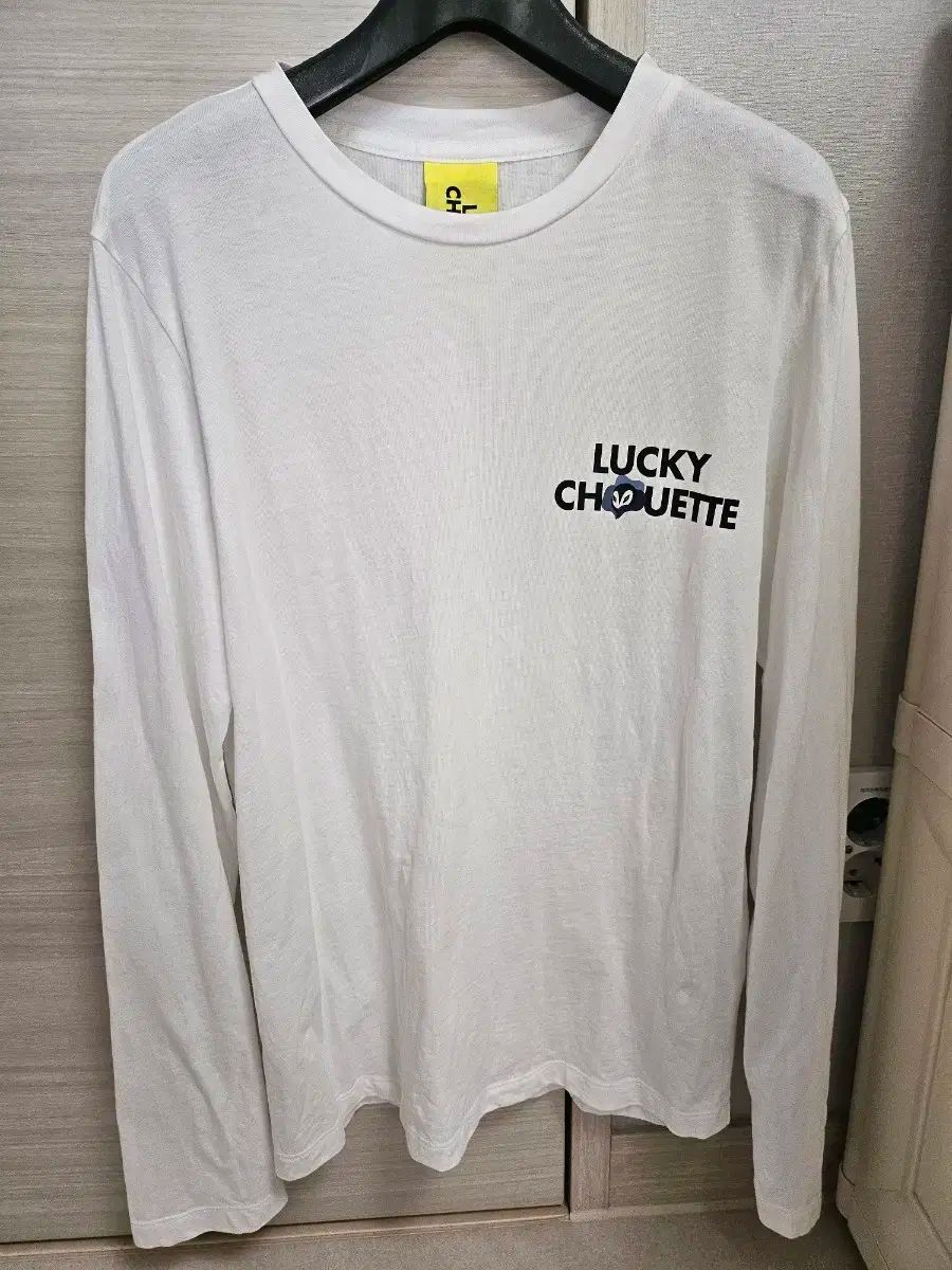 LUCKY CHOUETTE ラッキーシュエトゥ 長袖 白 Tシャツ