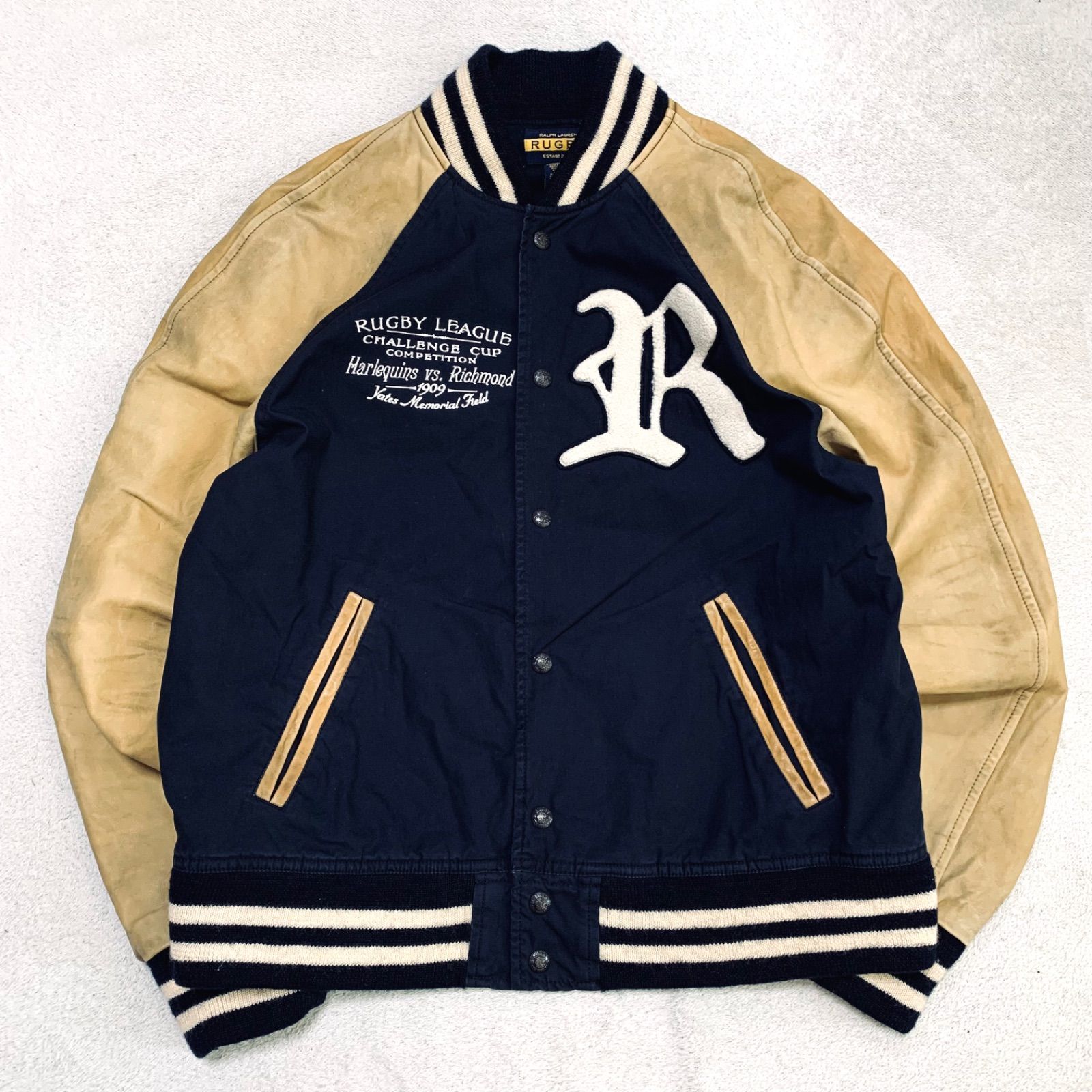 Ralph Lauren スタジャン バーシティジャケット アワードジャケット 