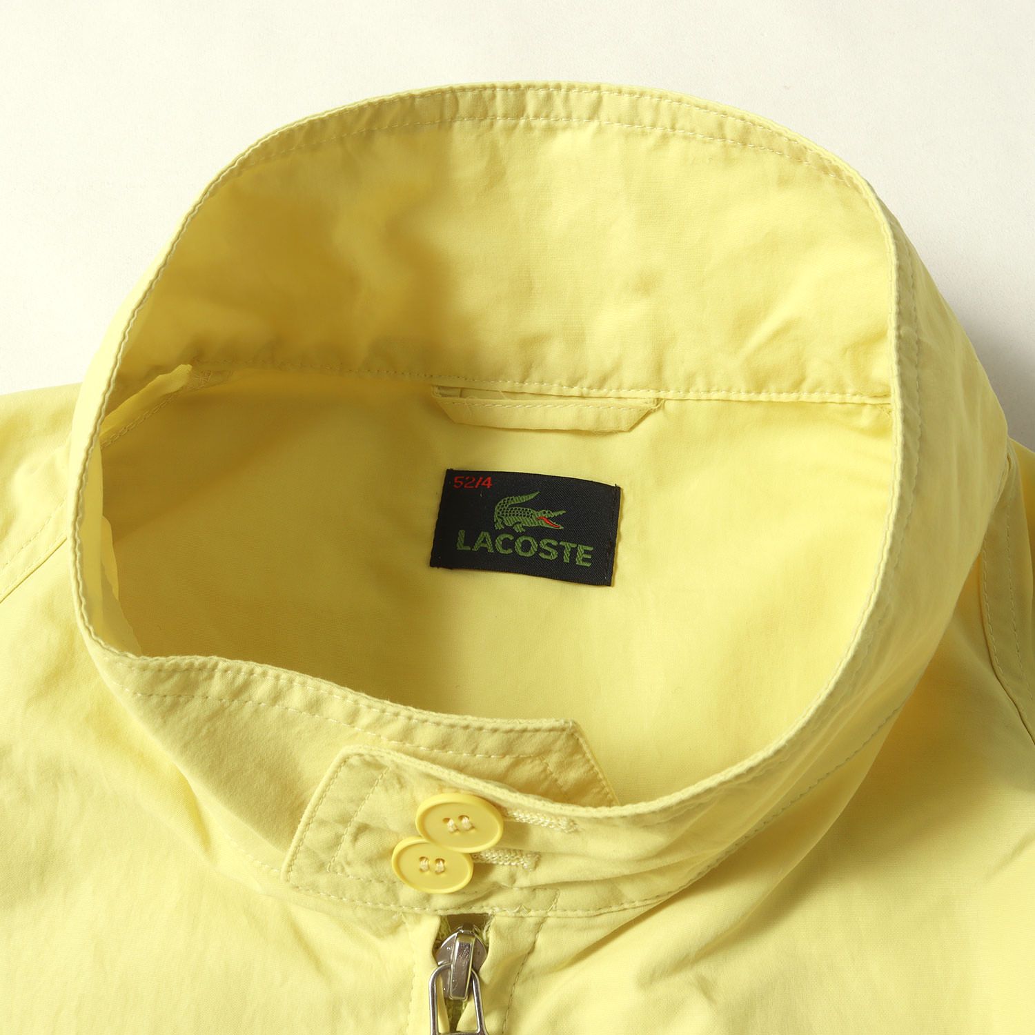 LACOSTE ラコステ ジャケット ペールイエロー サイズ:52/4 | ワン 