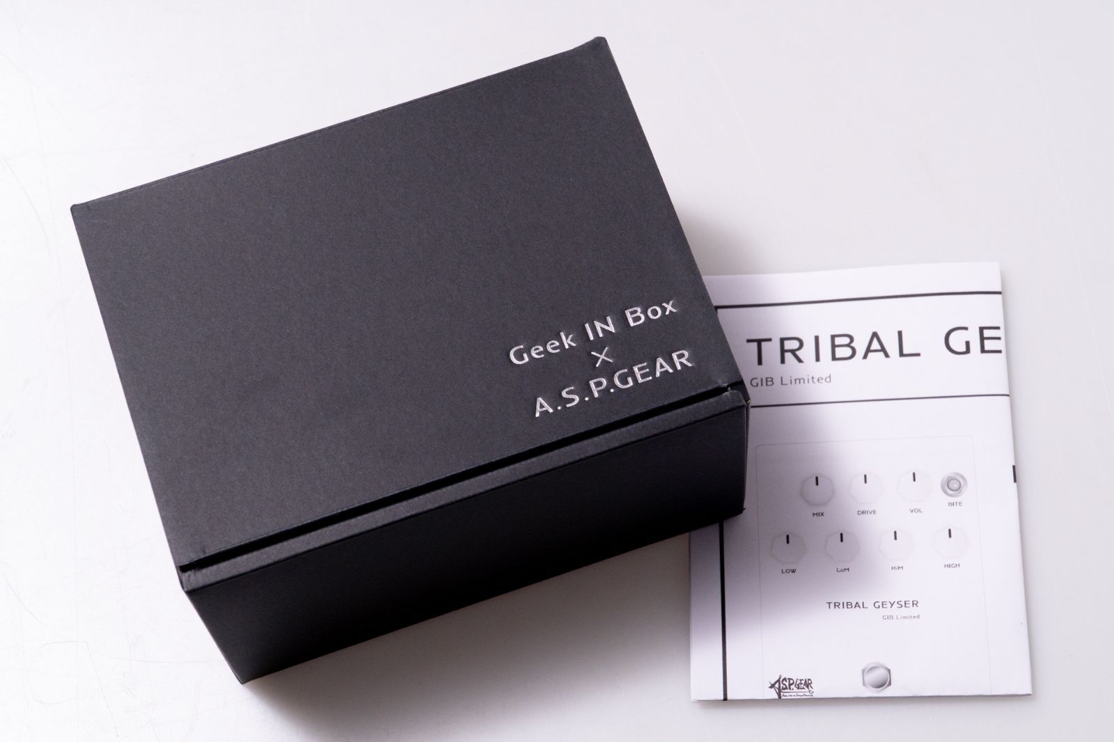 new】A.S.P. GEAR / TRIBAL GEYSER GIB Limited WHITE【GIB横浜