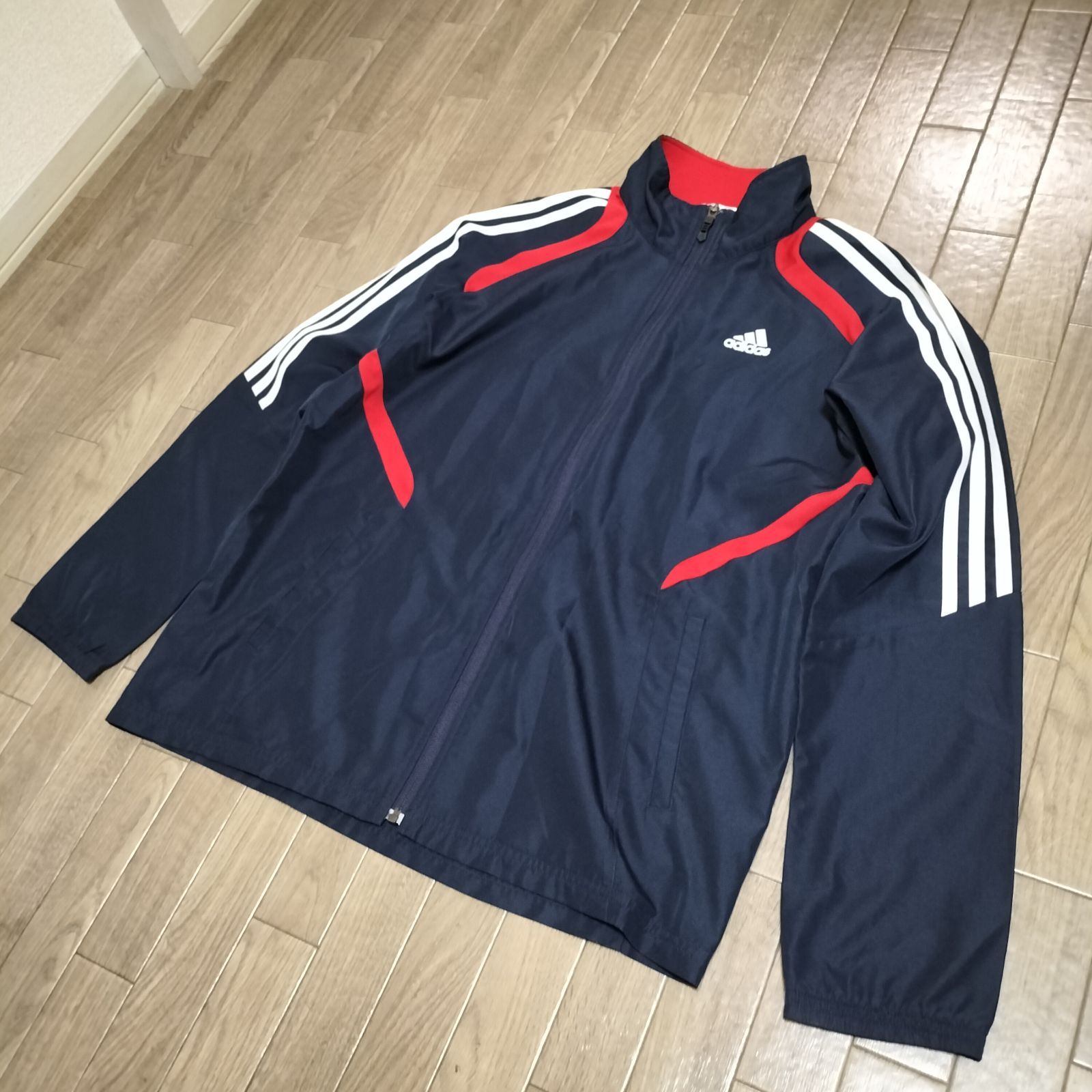 希少☆old adidas ナイロンジャケット トラックジャージ トップス 