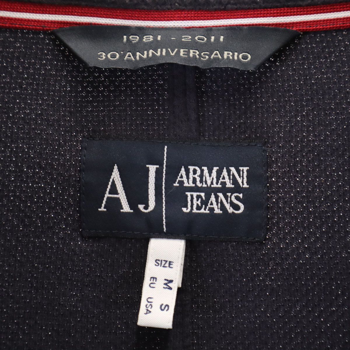 ARMANI JEANS アルマーニジーンズ 30周年記念 テーラードジャケット M 