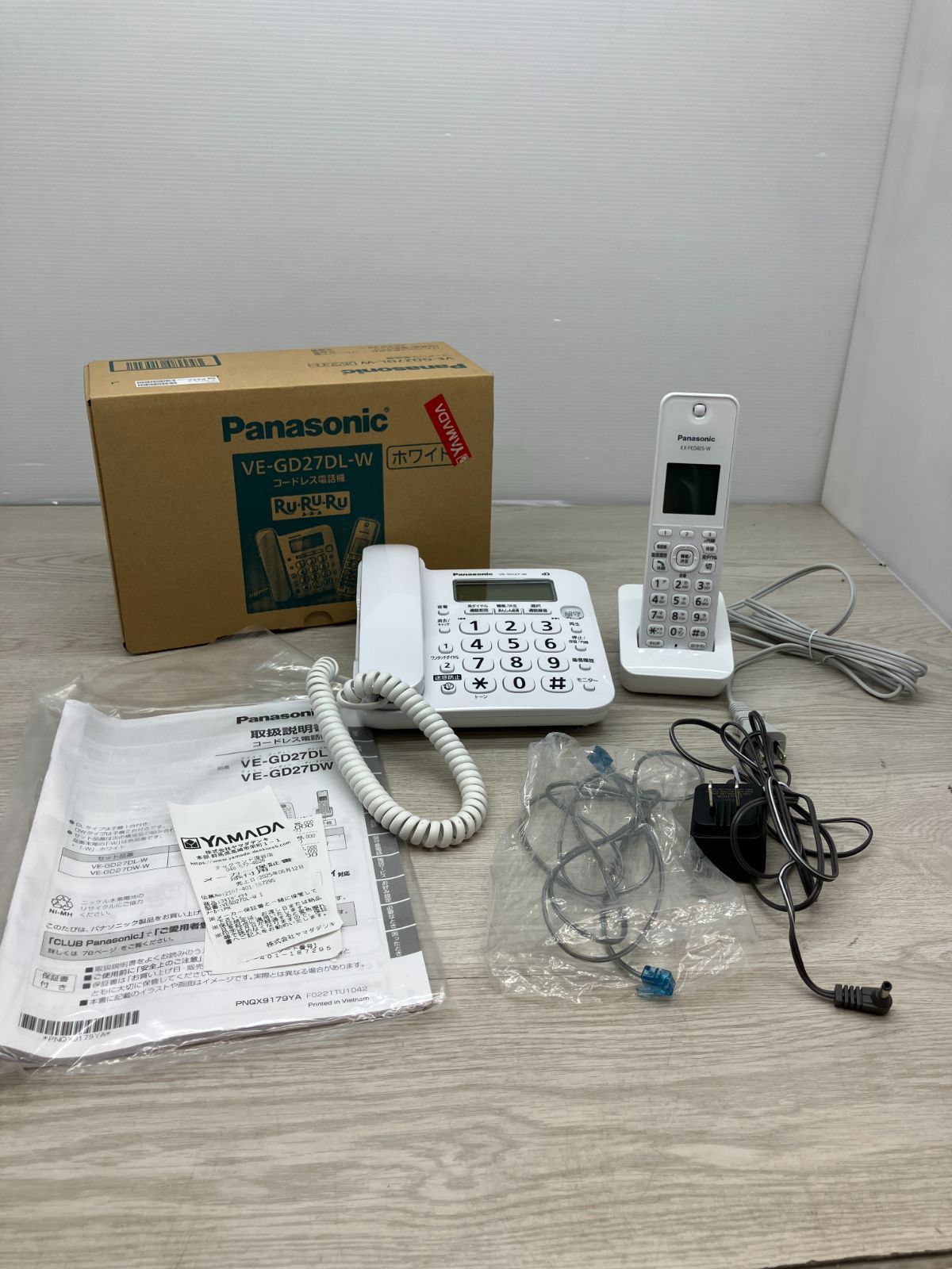 Panasonic コードレス電話機 子機1台付き C10-70 T