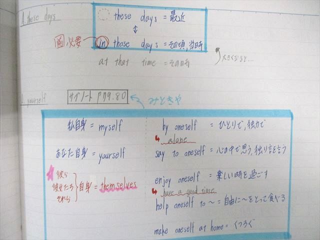 VW03-171 奈良県立奈良高校 英語 教科書・ノート大量セット 2023
